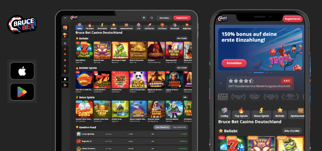 brucebet mobile app